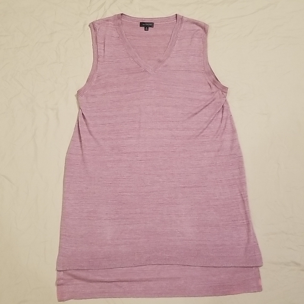 The Limited Sleeveless Lavender Top